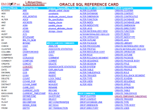 12OracleCheatSheet